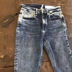 rag & bone skinny high rise jeans